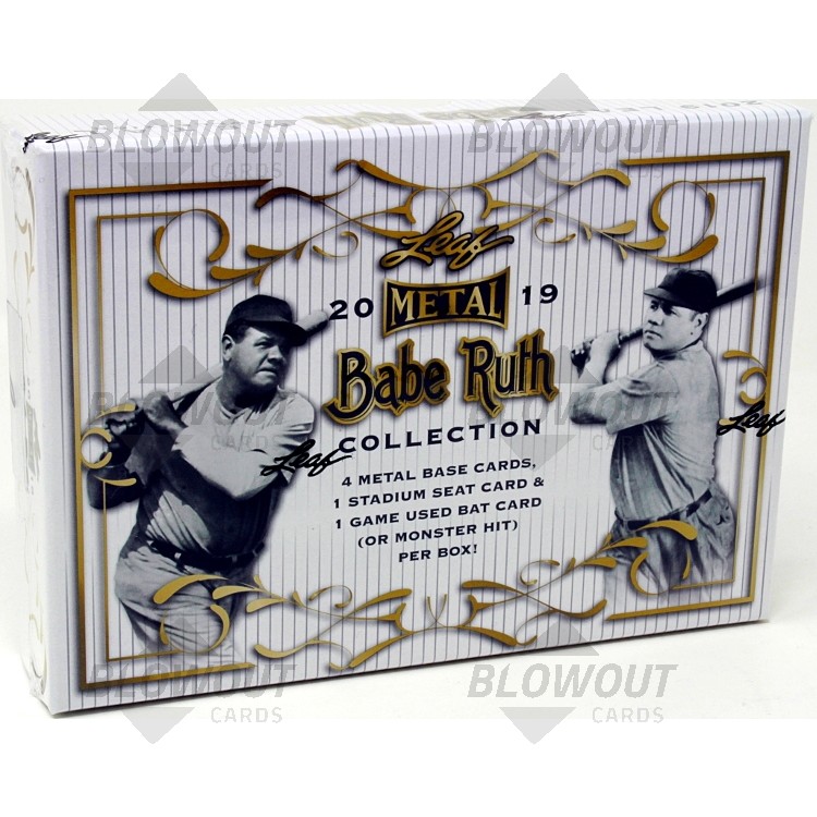 Leaf Metal Babe Ruth Collection Baseball