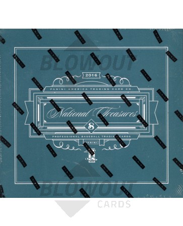 2016 Panini National Treasures Baseball Hobby 4 Box Case