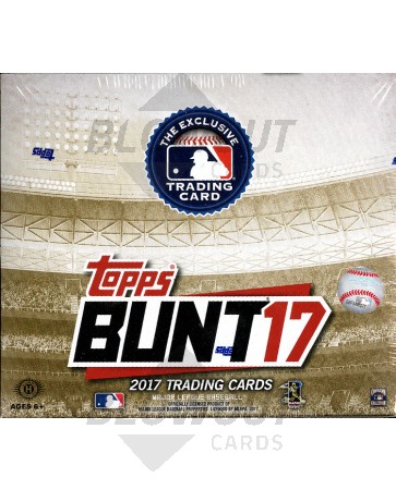 2017 Topps Bunt Baseball Hobby 20 Box Case