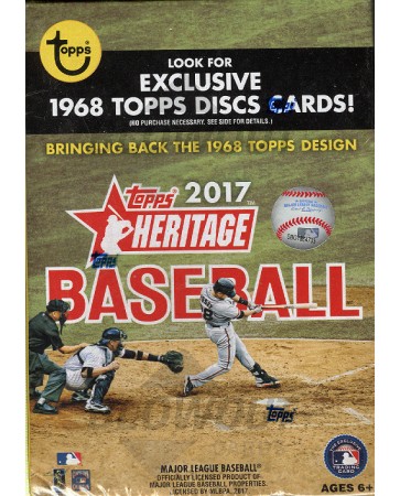 2017 Topps Heritage Baseball Blaster Box