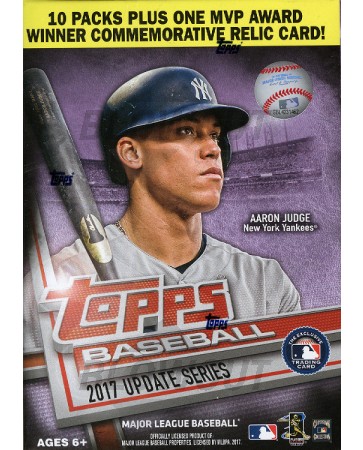 2017 Topps Update Series Baseball Blaster 16 Box Case