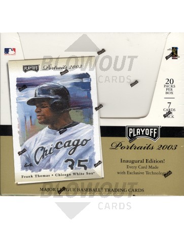 2003 Playoff Portraits Baseball Hobby Box
