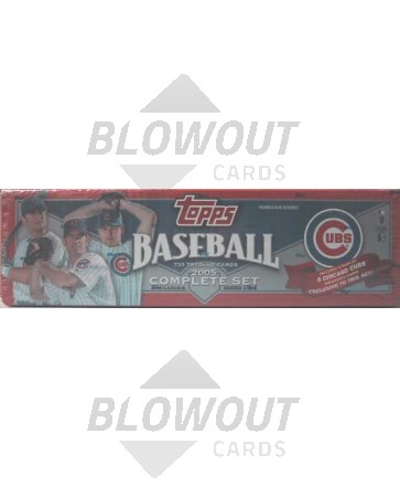 2005 Topps Factory Baseball Retail Set Chicago Cubs