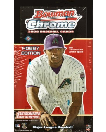 2006 Bowman Chrome Baseball Hobby 12 Box Case