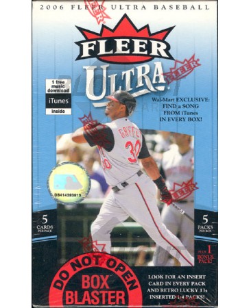 2006 Fleer Ultra Baseball Blaster Box