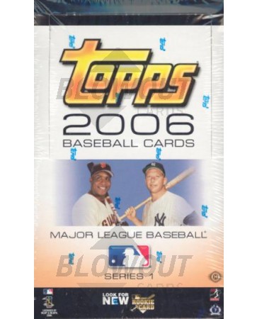 2006 Topps Series 1 Baseball Jumbo (HTA) Box