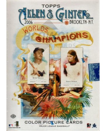 2006 Topps Allen & Ginter Baseball Hobby 12 Box Case