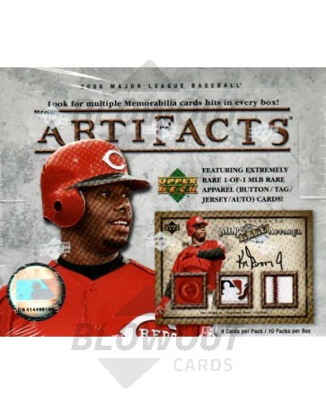 2006 Upper Deck Artifacts Baseball Hobby 20 Box Case