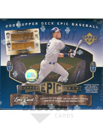 2006 Upper Deck Epic Baseball Hobby 8 Box Case