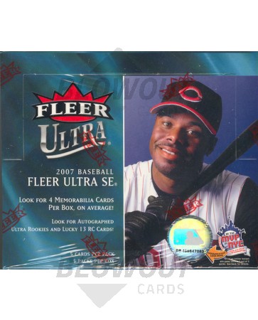 2007 Fleer Ultra SE Baseball Hobby Box