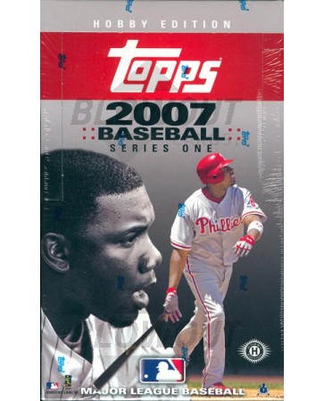 2007 Topps Series 1 Baseball Hobby Box