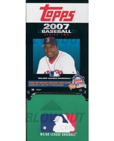2007 Topps Series 2 Baseball Retail Gravity Feed 6 Box Case