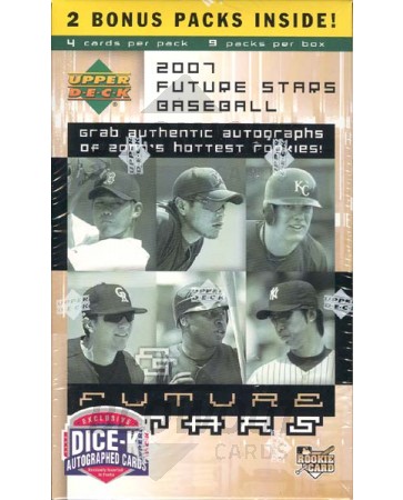 2007 Upper Deck Future Stars Baseball Blaster 20 Box Case