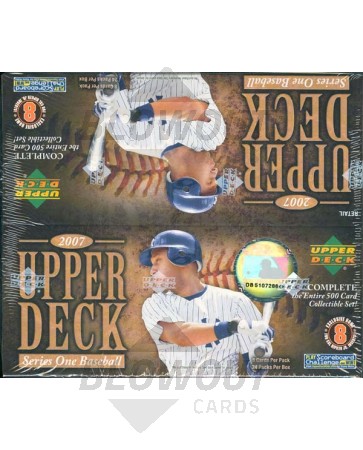 2007 Upper Deck Series 1 Baseball Retail 20 Box Case