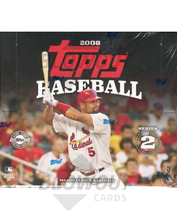 2008 Topps Series 2 Baseball Jumbo HTA Box