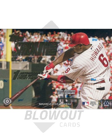2008 Topps Stadium Club Baseball Hobby Box