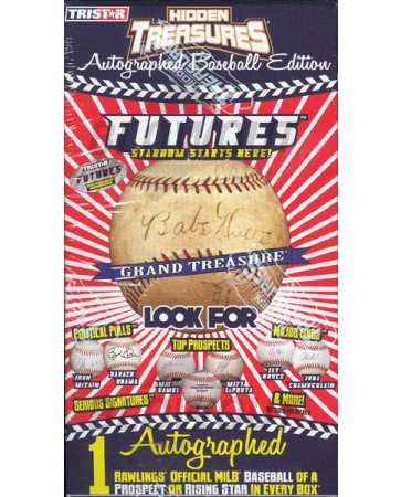 2008 Tristar Hidden Treasures Futures Auto Baseball Box