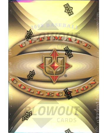 2008 Upper Deck Ultimate Collection Baseball Hobby 15 Box Case