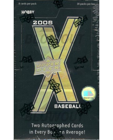 2008 Upper Deck UDx Baseball Hobby Box
