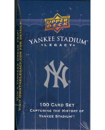 2008 Upper Deck Yankee Stadium Legacy Box Set - 20 Box Case