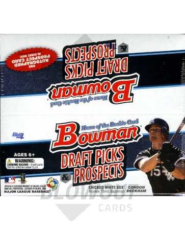 2009 Bowman Draft Picks & Prospects Baseball Retail 10 Box Case
