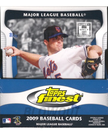 2009 Topps Finest Baseball Hobby Box
