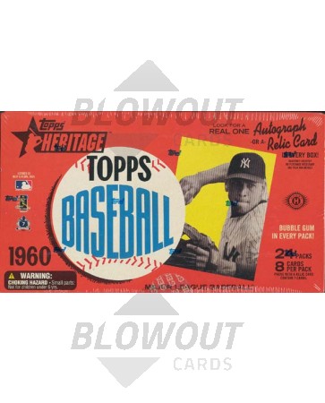 2009 Topps Heritage Baseball Hobby Box