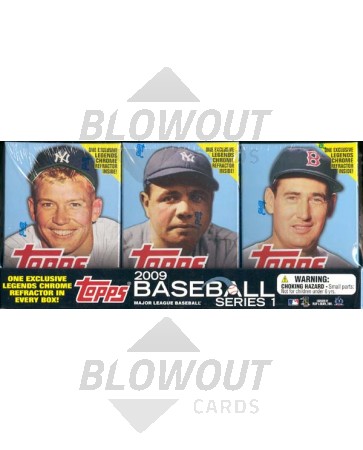 2009 Topps Series 1 Baseball Cereal Boxes Sealed Box