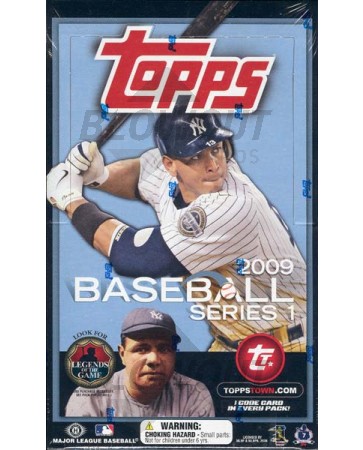 2009 Topps Series 1 Baseball Hobby Box