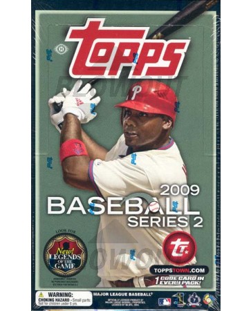 2009 Topps Series 2 Baseball Hobby 12 Box Case