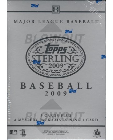 2009 Topps Sterling Baseball Hobby 5 Box Case