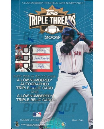 2009 Topps Triple Threads Baseball Hobby Box