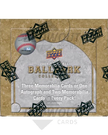 2009 Upper Deck Ballpark Collection Baseball Hobby 6 Box Case