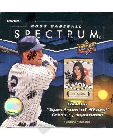 2009 Upper Deck Spectrum Baseball Hobby 20 Box Case