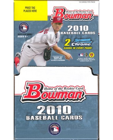 2010 Bowman Baseball Retail (36ct) - 6 Box Case