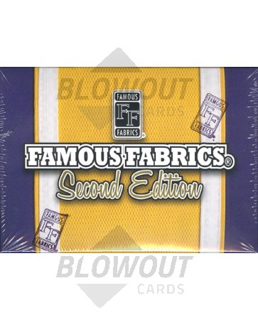2010 Famous Fabrics Series 2 - 100 Box Master Case
