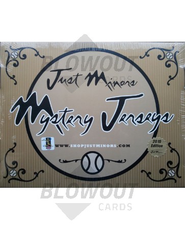 2010 Just Minors Mystery Jerseys Baseball Hobby Box