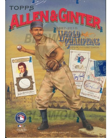 2010 Topps Allen & Ginter Baseball Hobby 12 Box Case