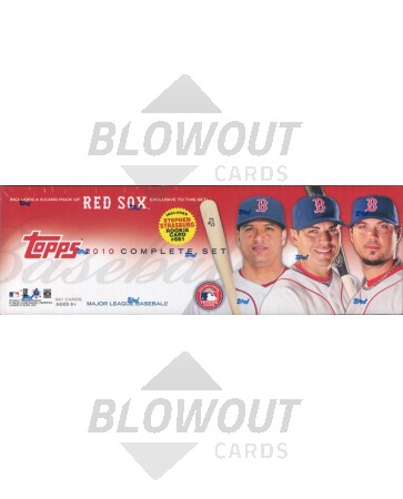 2010 Topps Baseball Factory Set Team Boston Red Sox 6 Set Case