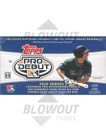 2010 Topps Pro Debut Series 2 Baseball Hobby Box