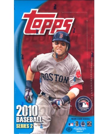 2010 Topps Series 2 Baseball Hobby 12 Box Case