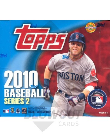 2010 Topps Series 2 Baseball Jumbo HTA 6 Box Case
