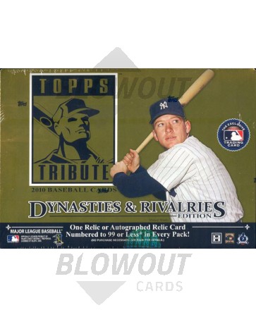 2010 Topps Tribute Baseball Hobby Box