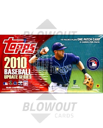 2010 Topps Update Series Baseball Blaster Box
