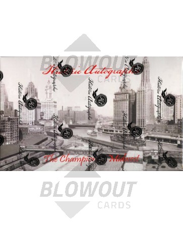 2012 Historic Autographs Champions Midwest Ed. Box