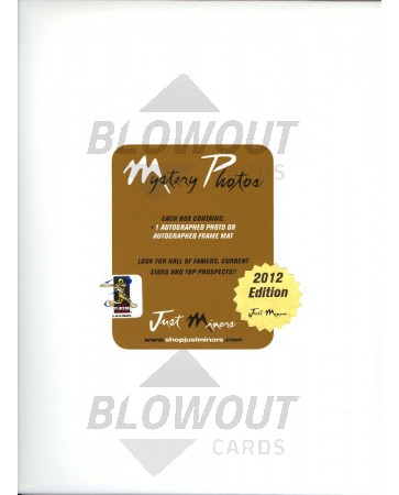 2012 Just Minors Mystery Photos Baseball 12 Box Case