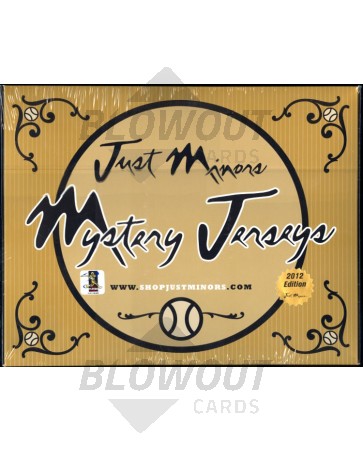 2012 Just Minors Mystery Jerseys Baseball Box