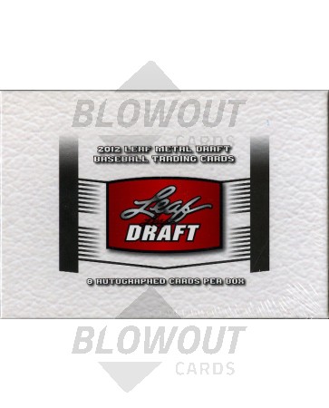 2012 Leaf Metal Draft Baseball Hobby Box