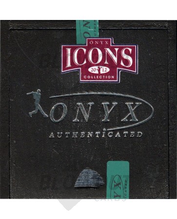 2012 Onyx Authenticated Icons Collection Baseball 3 Box Case