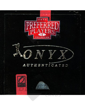 2012 Onyx Authenticated Preferred Player Col Baseball 3 Box Case